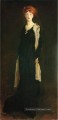 O en noir avec écharpe aka Marjorie Organ Henri portrait Ashcan école Robert Henri